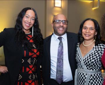 CRSP faculty at award event